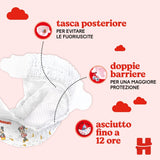 Huggies Ultra Comfort/Little Movers luiers, maat 3 (4-9 kg), Disney Design, absorberend, volledige bescherming, 126 stuks