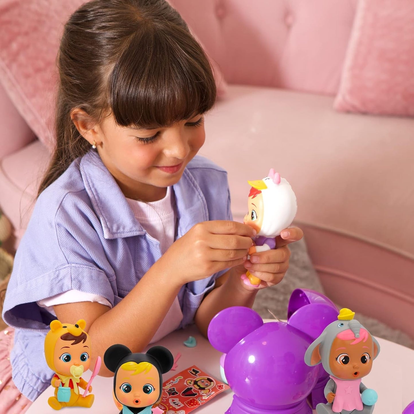 Cry Babies Magic Tears 82663IM meerkleurige pop