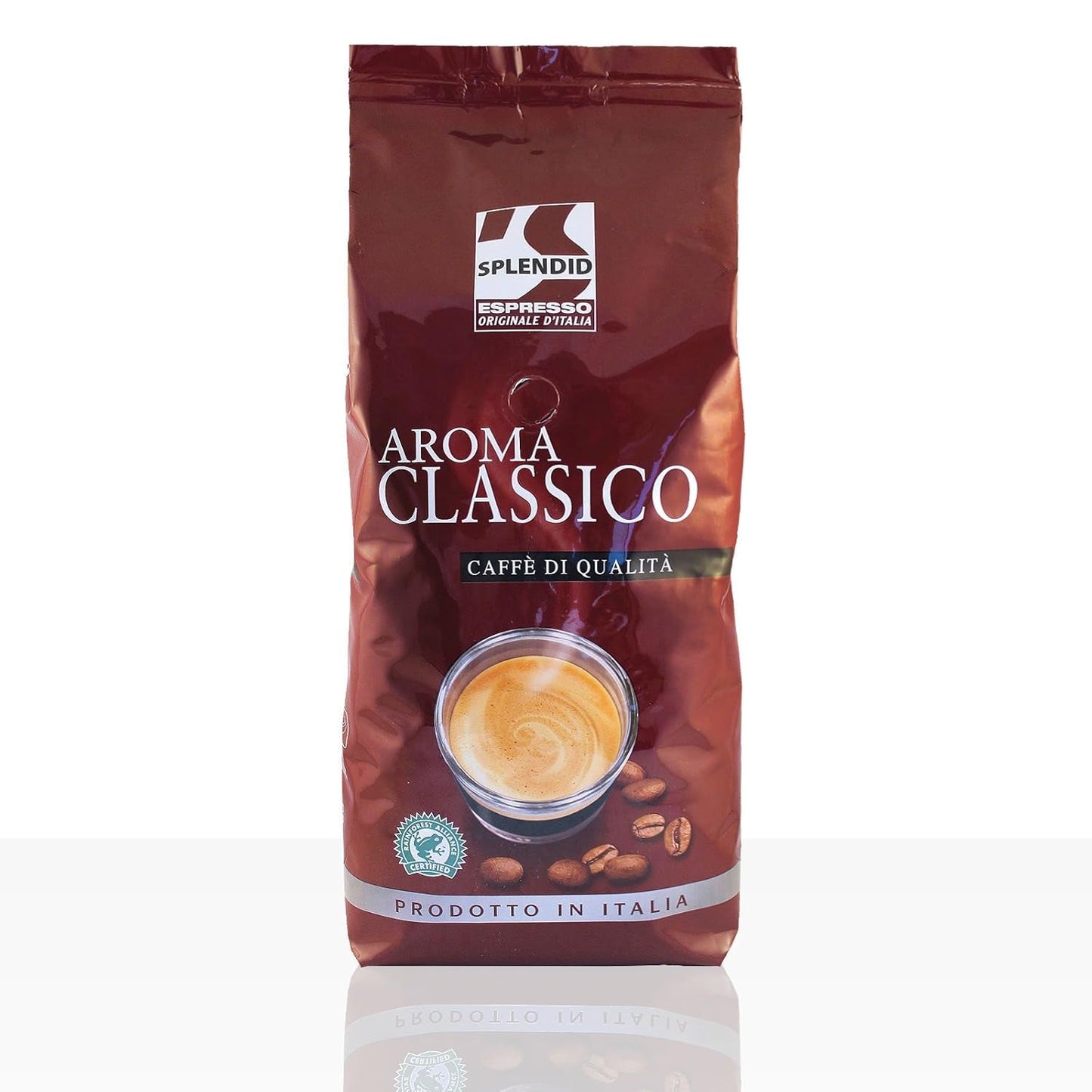 Aroma Classico Espresso hele koffiebonen 8 x 1 kg