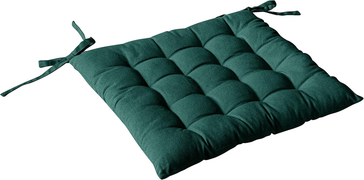 Quilt met 4 bobbels, jute, 90 X 190 Cm, klei, 2007AGCHLJT090190, 90 X 190 Cm Quilts en quilts Naty Shop Donkergroen