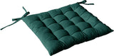 Quilt met 4 bobbels, jute, 90 X 190 Cm, klei, 2007AGCHLJT090190, 90 X 190 Cm Quilts en quilts Naty Shop Donkergroen