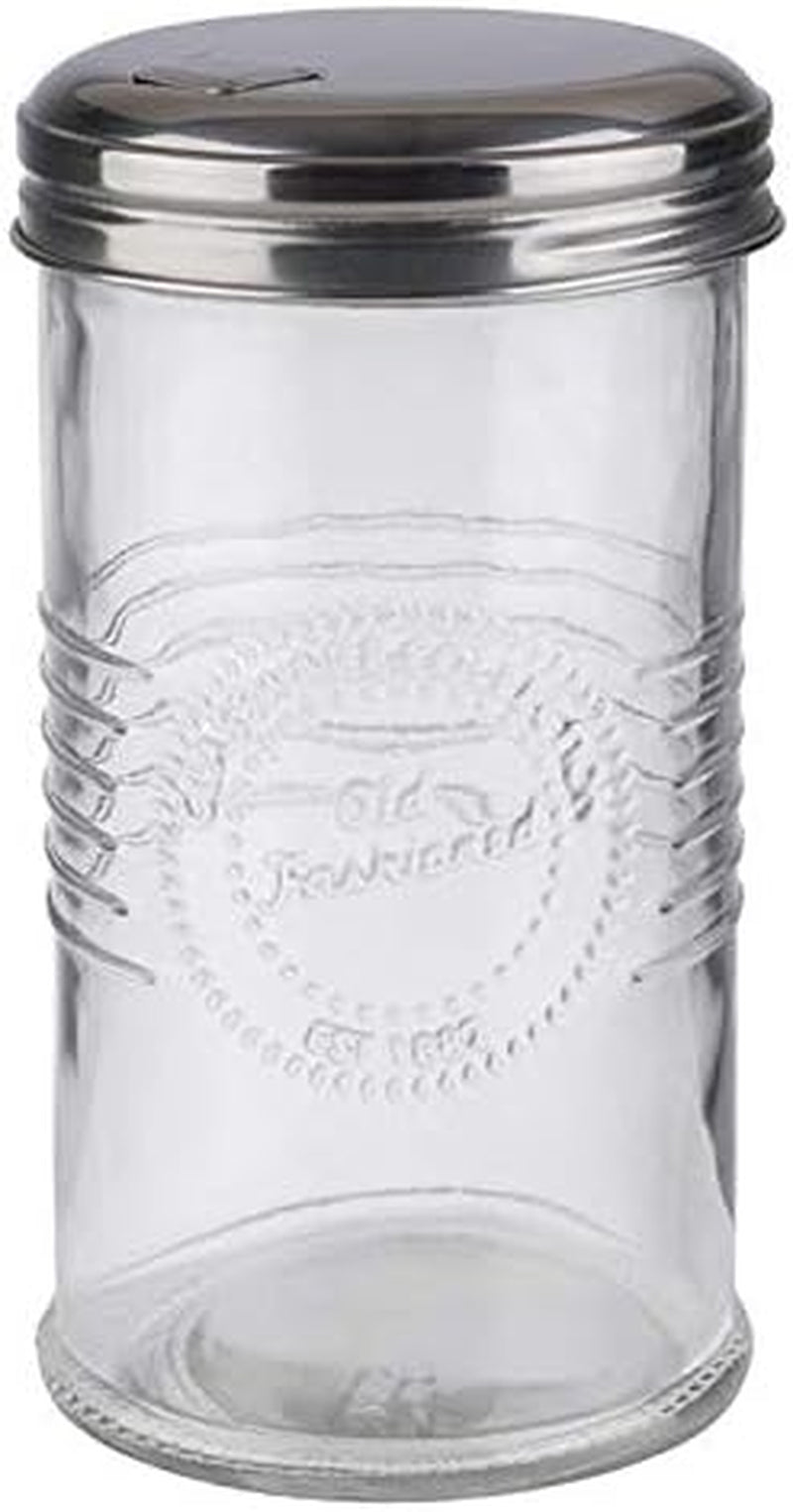 APS 40510 Suikerdispenser - OUDER FASHIONED, Ø 7,5 cm, H: 14 cm, Glas, 0,35 liter, Dop met schroefdraad van...