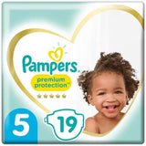 Sleutel Pampers PP maat S5 19 stuks