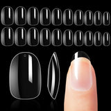 Makartt acryl nagelhouder, magnetische nagelhouder, nagelhouder, transparant roze nagelhouder met 48 zelfklevende stopverf