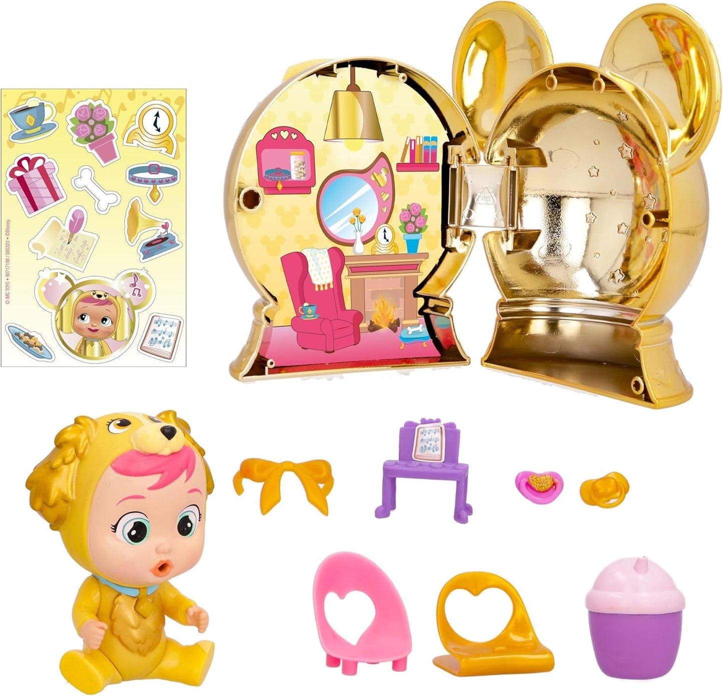 Cry Babies Magic Tears 82663IM meerkleurige pop