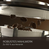 Saeco GranAroma automatisch espressoapparaat - 14 koffiespecialiteiten, intuïtief kleurendisplay, 4 gebruikersprofielen, keramische molen, 1500 watt (SM6580/10)