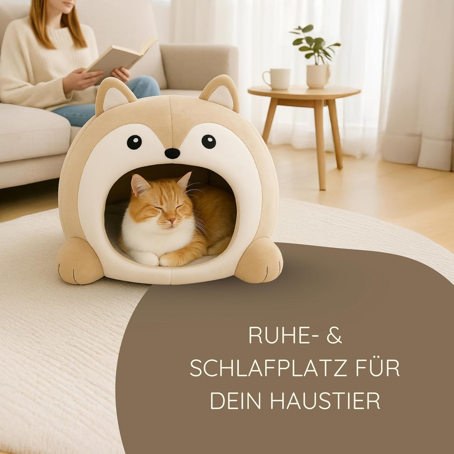 Dekens en meubels, Huisdieren, Grotten & Huizen, Katten, Kattenbedden, Katten - bedden, matrassen