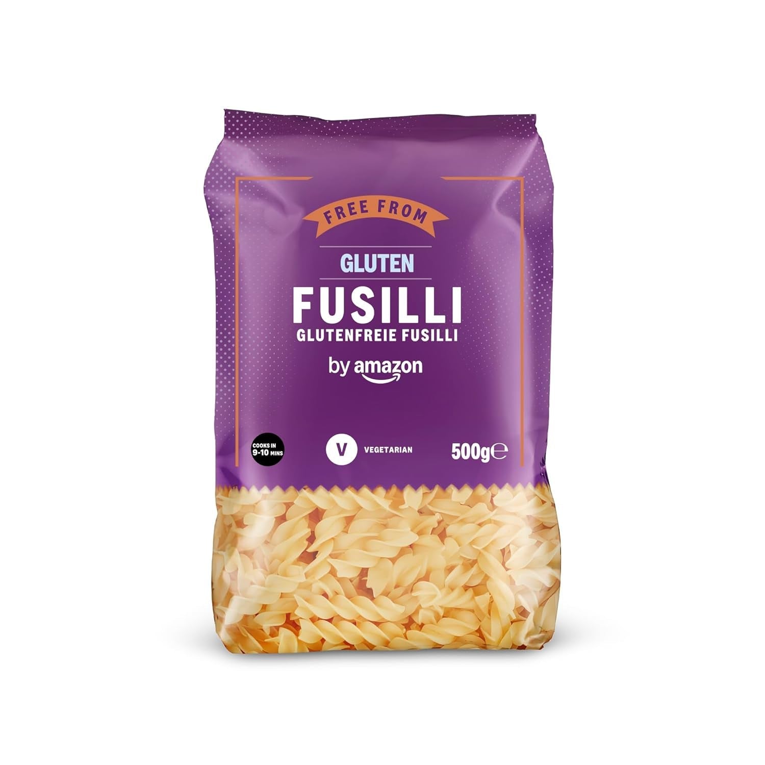 Glutenvrije fusilli van Amazon, 500g