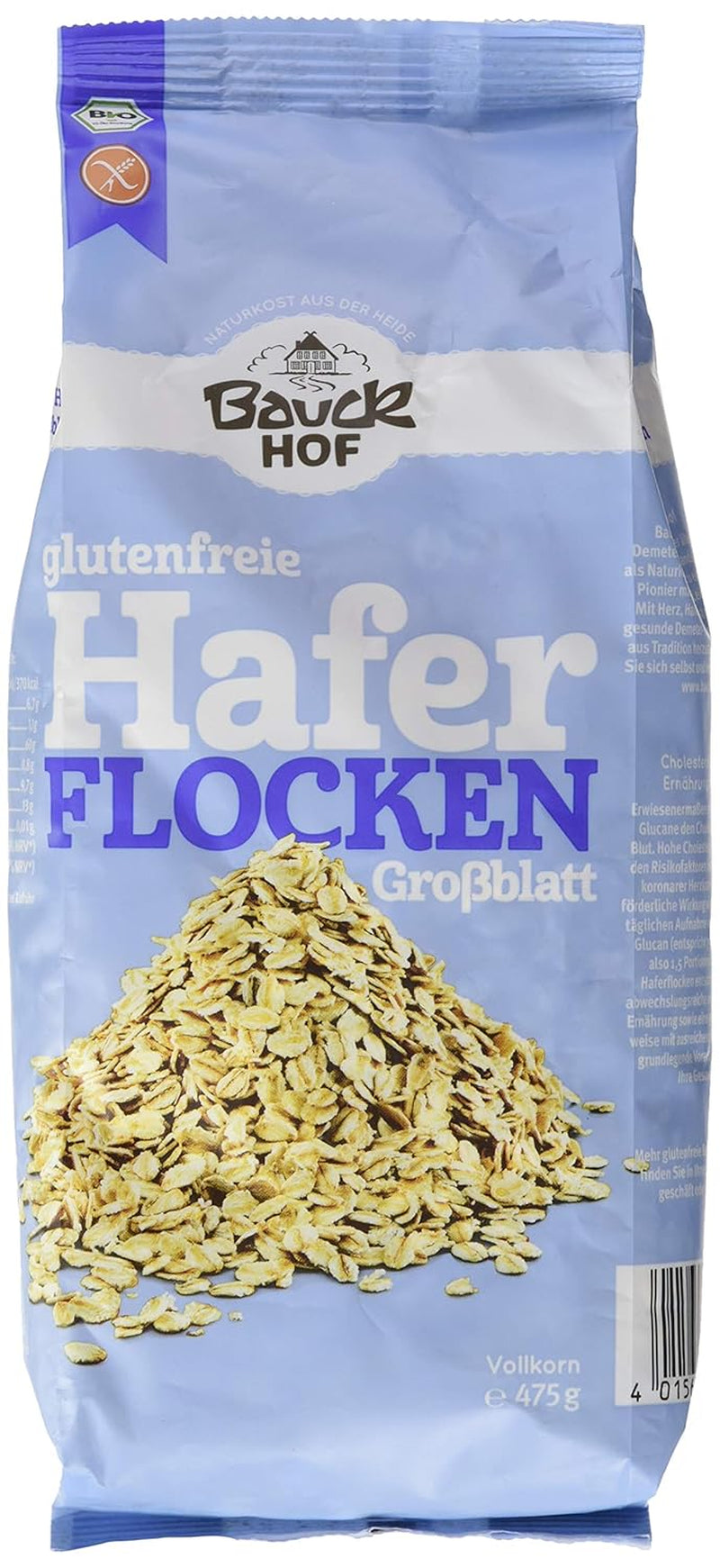 Biologische hofhavervlokken, 475 g