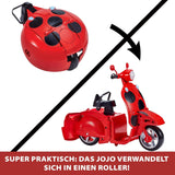 Bandai - Wonderbaarlijk lieveheersbeestje - Wonderbaarlijke Switch'n Go-scooter + 26 cm lieveheersbeestje geluksbrenger gelede pop - P50668