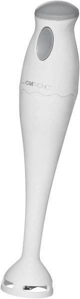 Clatronic Stabmixer/Pürierstab/Blender/Stab-Mixer/Stick/Mixstab SM 3577; Edelstahl-Schlagmesser; Voor Smoothie, Kürbispüree, Babybrei, Milchshake; Mit Mixbehälter (500 ml); 180 Watt; Roze Keuken Naty Shop Weiß