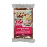 Funcakes Fondant met meringuesmaak: Gemakkelijk te gebruiken, glad, flexibel, zacht en kneedbaar, perfect voor het versieren van taarten, koosjer en glutenvrij. 1 kg