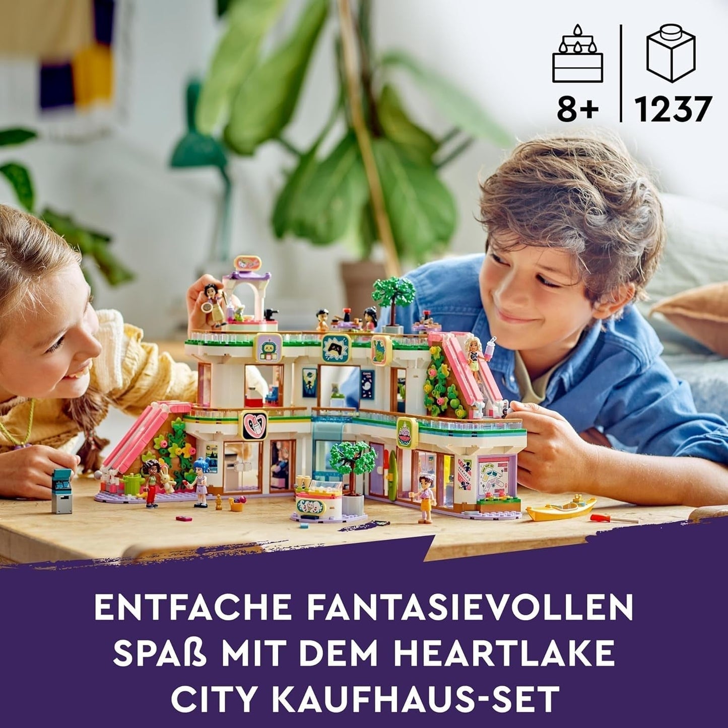 LEGO Store Friends Heartlake City Poppenhuisspeelgoed voor meisjes en jongens Figurenset bevordert de sociaal-emotionele ontwikkeling Cadeau voor 8 jaar oud 42604 Bouwsets Bekijk de LEGO-Store