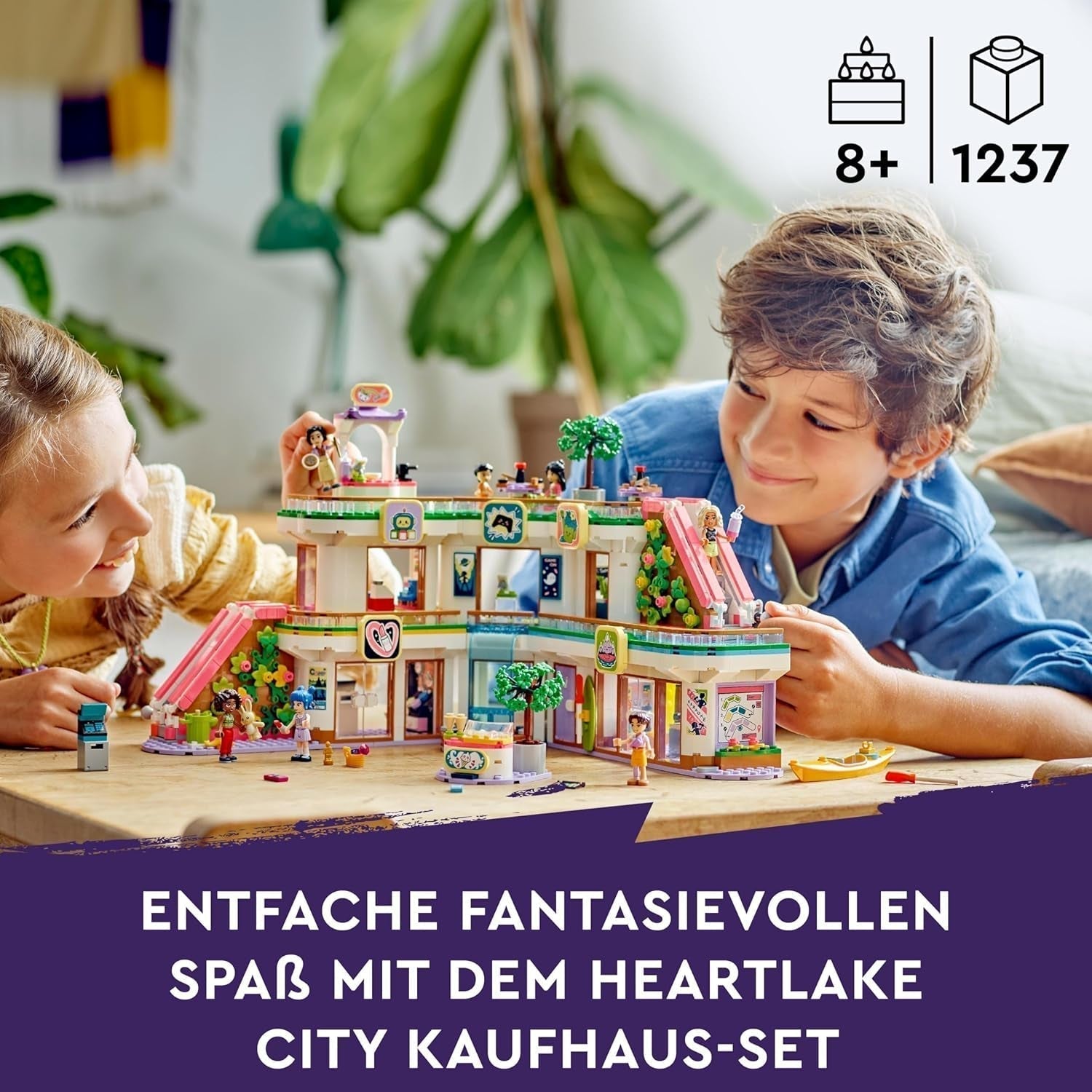 LEGO Store Friends Heartlake City Poppenhuisspeelgoed voor meisjes en jongens Figurenset bevordert de sociaal-emotionele ontwikkeling Cadeau voor 8 jaar oud 42604 Bouwsets Bekijk de LEGO-Store