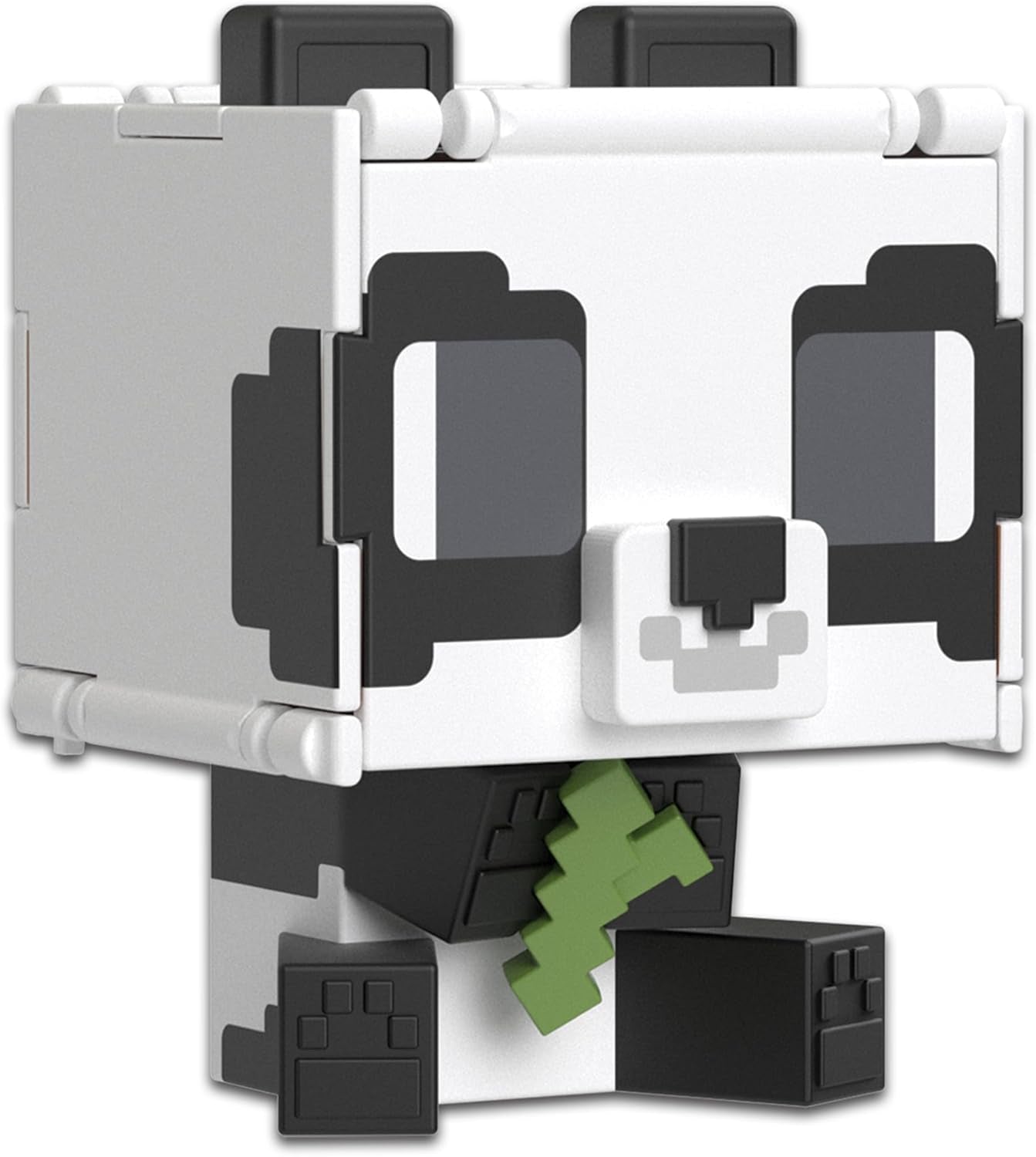 Mattel Minecraft Flippin' Figs Sheep and Chicken 2-pack met 2-in-1 speelfiguren, grote hoofden en pixelontwerp HXK17 actiefiguren Naty Shop Panda