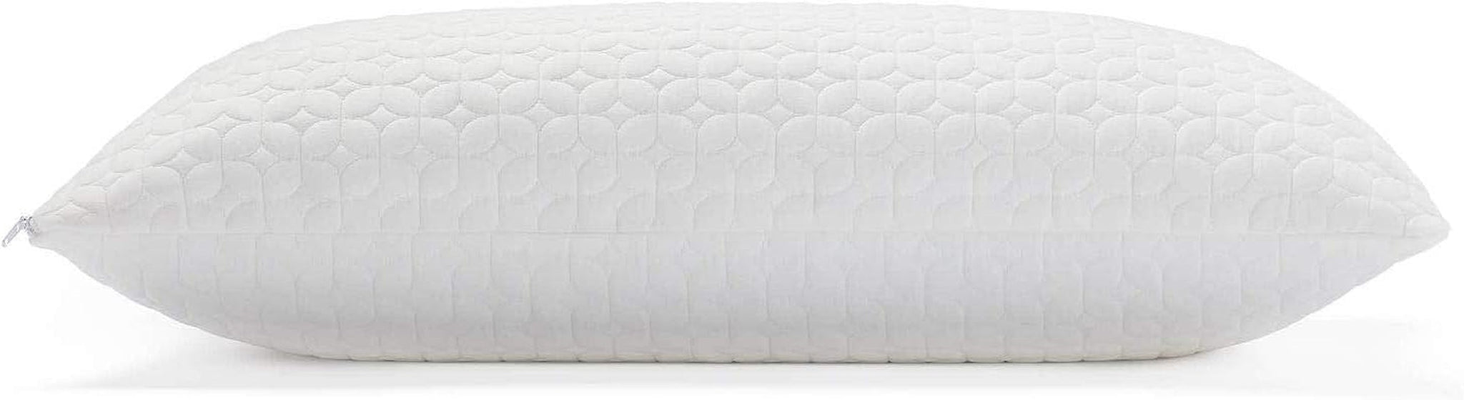 LUCID kussen 40 X 80 cm met hybride vulling van versnipperd traagschuim en microvezel - uitneembare, verstelbare vulling - wasbare hoes - voor zij-, rug- en buikslapers Standaard kussens Naty Shop ons Standaard