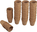 Windhager zaailingenpotten, 48 stuks, diameter 8 cm, bruin, zonder turf, 04343