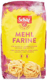 Mehl "Farine" - Basimehlmischung Glutenvrij 1Kg, 10Er Pack Mengsel voor bakken en koken Naty Shop Standaardtitel