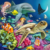 Ravensburger puzzel voor kinderen - 12000859 Betoverende onderwaterwereld - 3X49 puzzelstukjes voor kinderen vanaf 5 jaar Puzzel Naty Shop