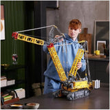 LEGO Technic Liebherr LR 13000 Rupskraanset, bouw het beste op afstand bestuurbare bouwvoertuigmodel met Control+ app, kraan met liersysteem en hefarm, grote modelbouwset voor volwassenen 42146 Besuche Den LEGO-Store bouwsets