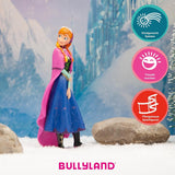 Bullyland 12960 - Prinses Anna beeldje uit de film Frozen van Walt Disney, ca. 9,5 cm, zeer gedetailleerd, ideaal als klein cadeautje voor kinderen vanaf 3 jaar