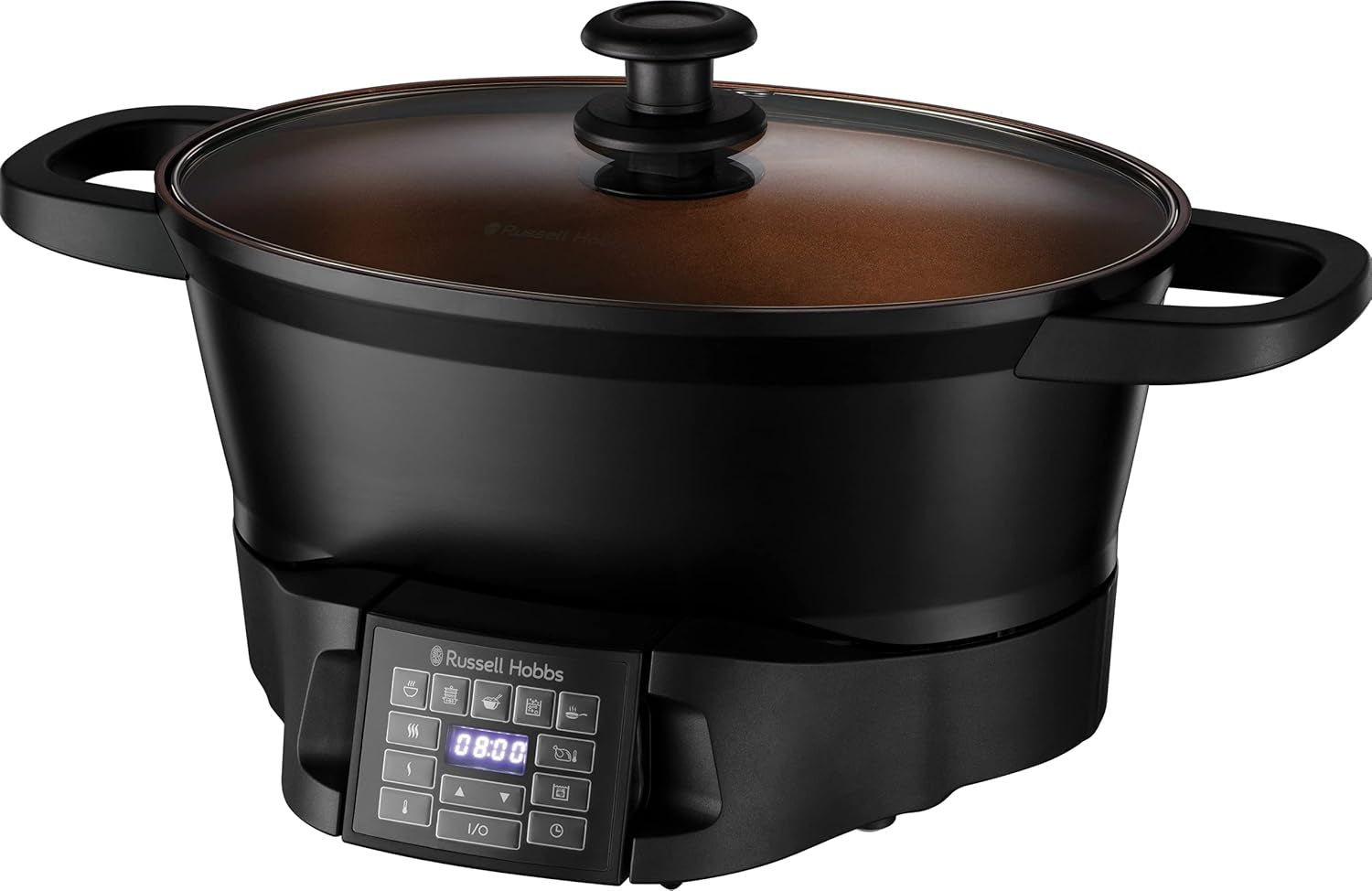 Multicooker Russell Hobbs 6,5L, digitaal display, 8 kookfuncties Slowcooker Naty Shop Standaardtitel