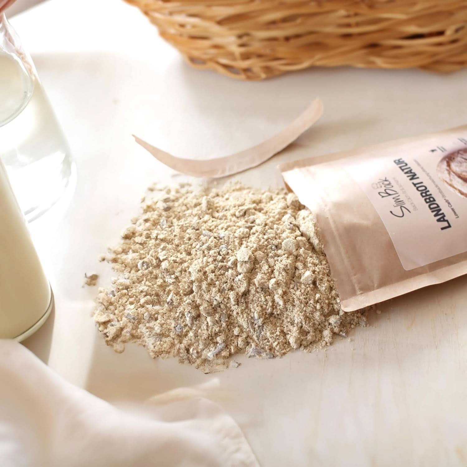 LOWER CARB BREAD BLEND, keto, vegan en glutenvrij eiwitbroodalternatief zonder soja en granen Naty Shop Kitchen