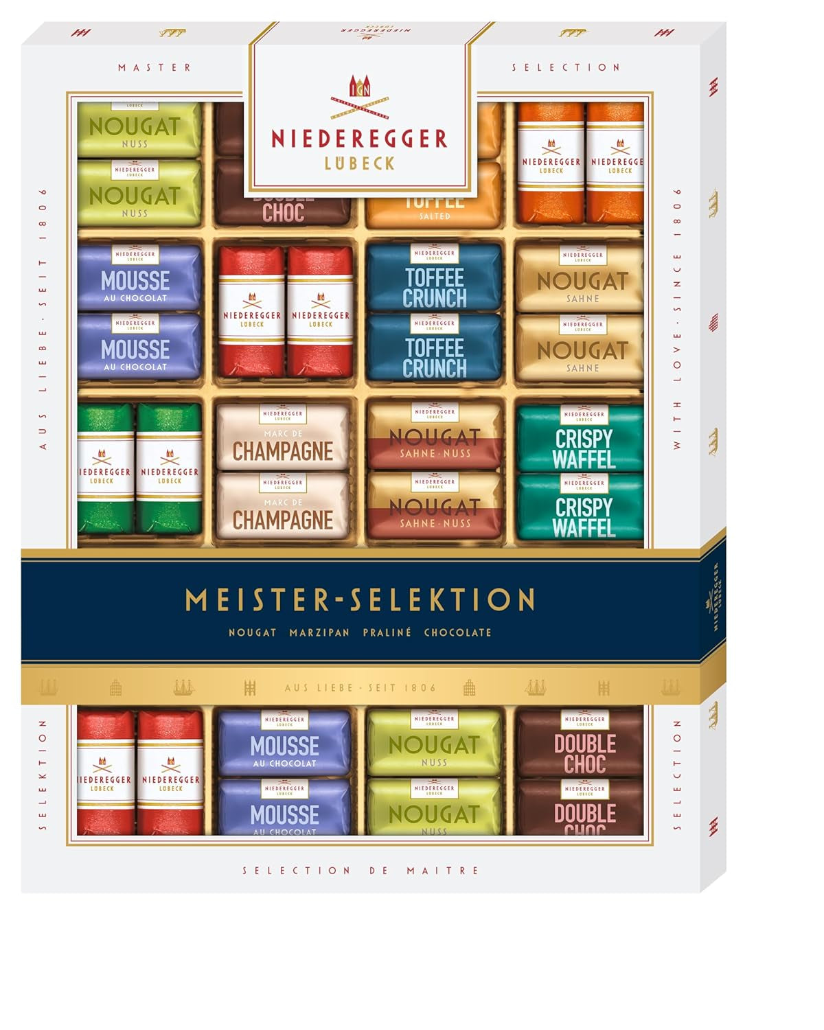 Niederegger Masterselectie 500g