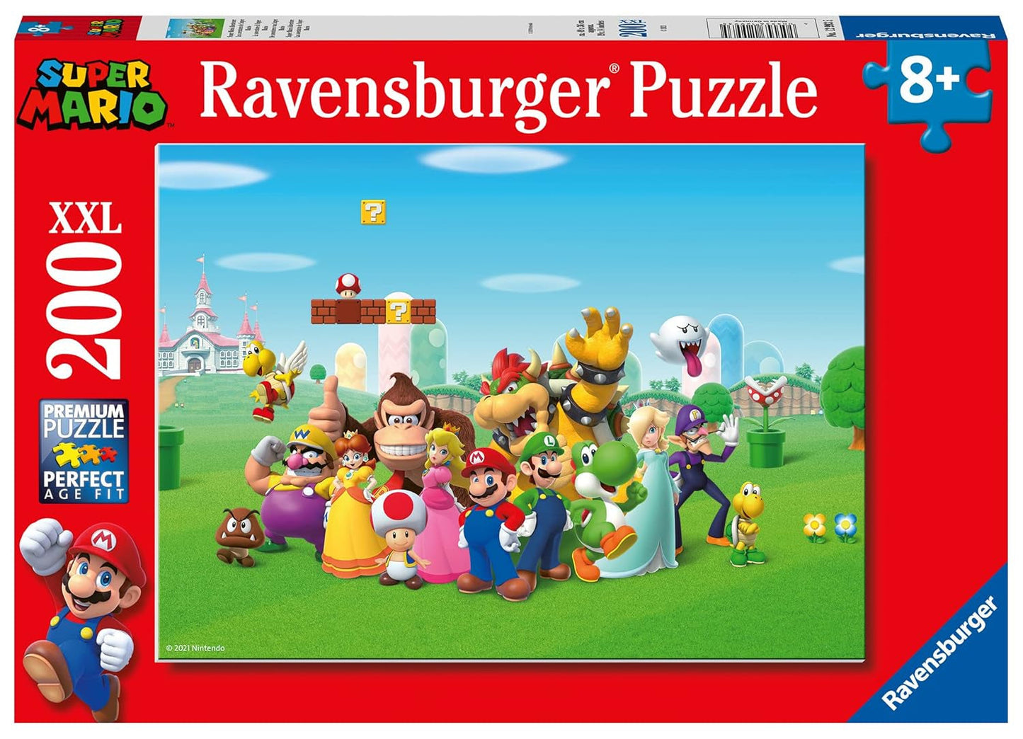 Legpuzzel voor kinderen 100 stukjes XXL - Nintendo Super Mario Fun Puzzle Naty Shop Single Speels, kindvriendelijk