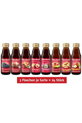 Rabenhorst mini proefpakket, 8 varianten of 3 flessen (24 X 125 ml) Alcoholvrije dranken Naty Shop