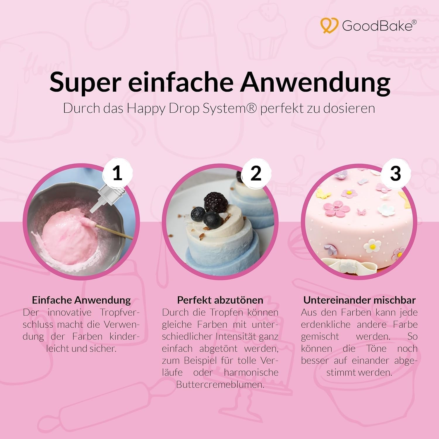 Goodbake Pastelzandbeige kleurstof (11 ml) - Hoge dosis kleurstof - Voor het kleuren van taarten, fondant, botercrème, macarons, drankjes, slijm en vele andere artikelen. 100% veganistisch