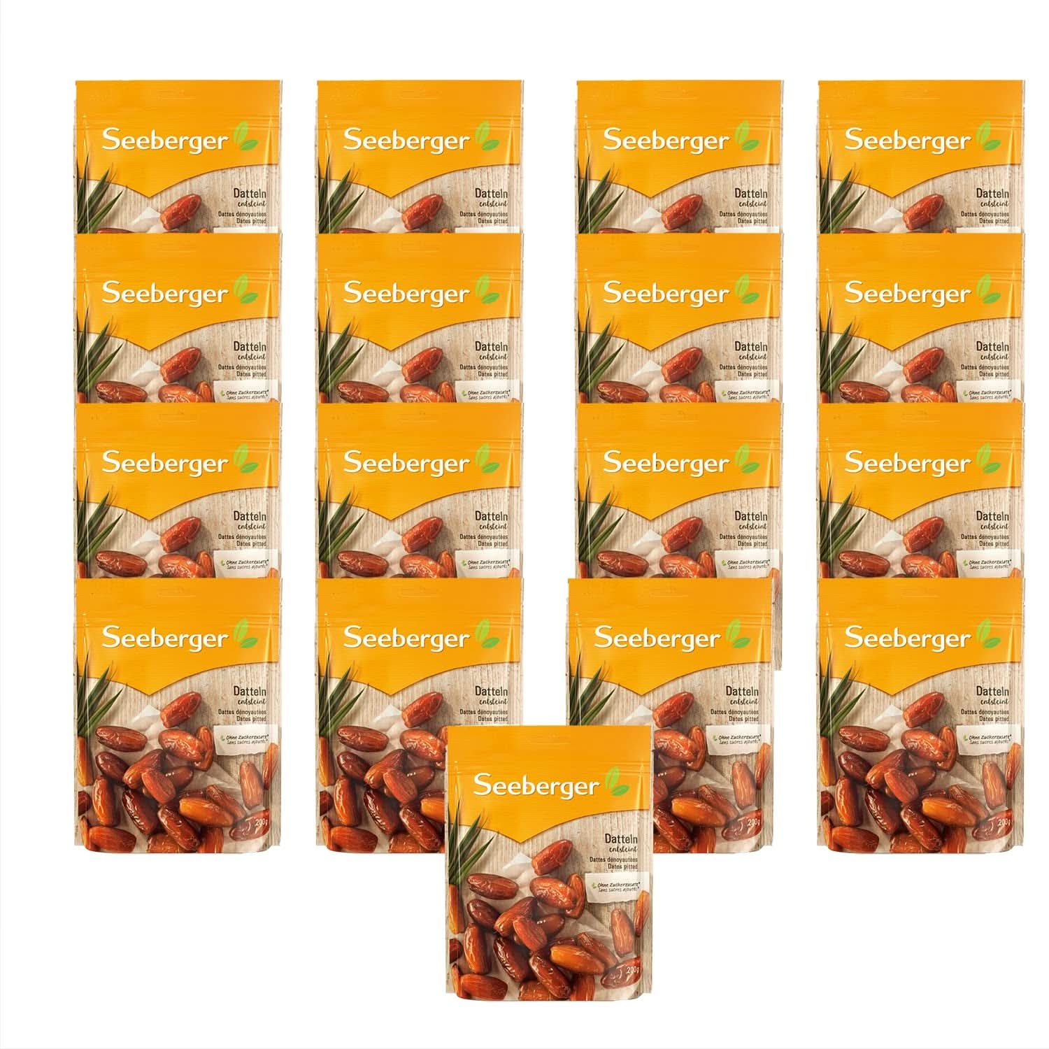 Seeberger Zoete dadels met honing, met romig vruchtvlees, 13 x 200 gram Gedroogde producten Naty Shop