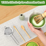 Alyvisun Matcha-set, 5-delig Matcha-theeservies met Matcha-theepot en Matcha-theestandaard, theelepel, theelepel, Matcha-theeset voor Matcha-liefhebbers, ideaal voor beginners en liefhebbers