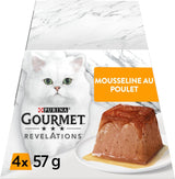 Revelations Mousseline met Kip en Jus | Kattenvoer voor volwassenen | 4 x 57 g