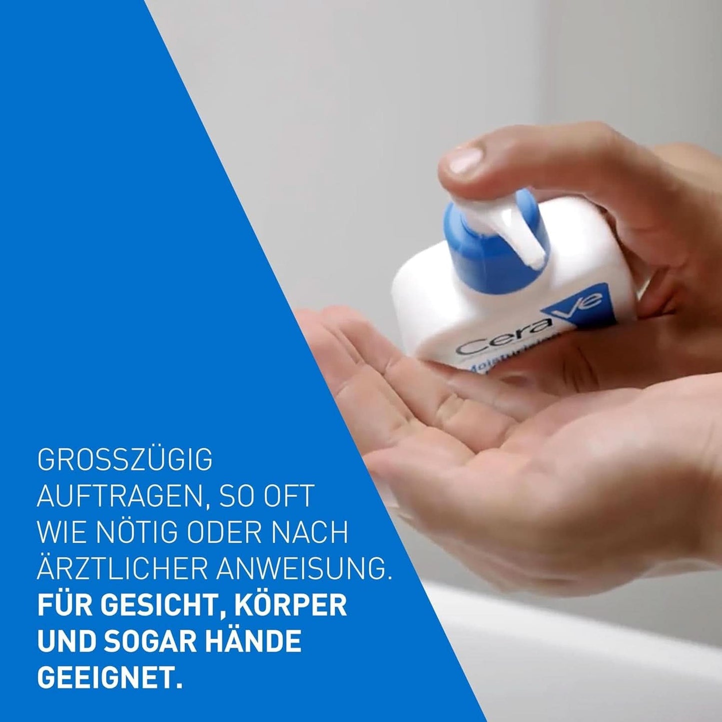 Cerave Hydraterende lotion voor lichaam en gezicht, 1 liter Cosmetica en Schoonheid Naty Shop