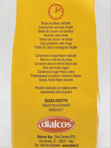 Dialsi stervormige pasta, glutenvrije maïs- en rijstpasta, brons gebakken, 100% Italiaanse ingrediënten, geen toevoegingen, kookt in 8-9 minuten, verpakking van 300 g