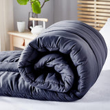 Pikolin Home - Omkeerbaar dekbed 300 G - Tweekleurige Scandinavische vulling - Voor bed 150 - Gezellig, warm, ademend, mosterdgeel, 240 X 220 Cm Dekbedden en quilts Naty Shop