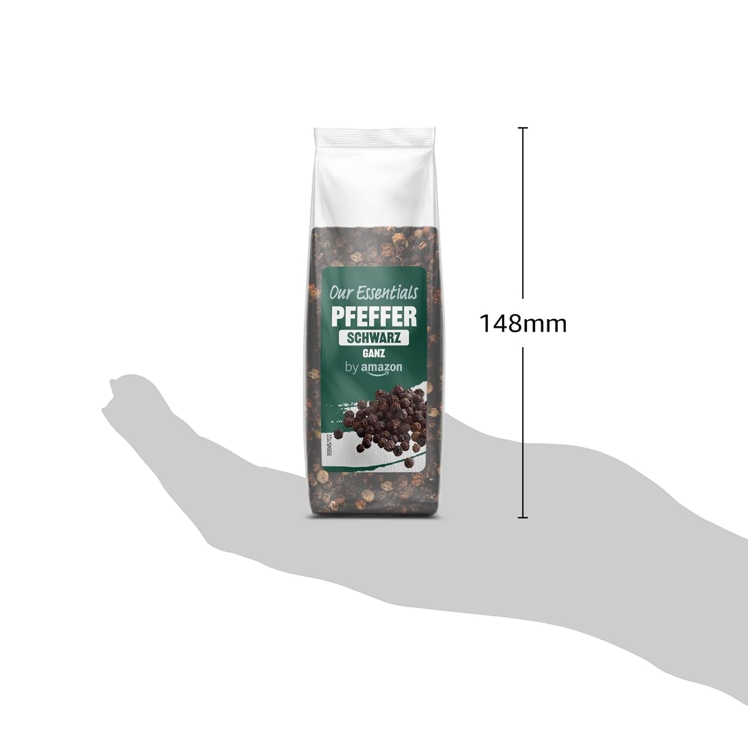 door Amazon Schwarzer Pfeffer ganz, 100 g
