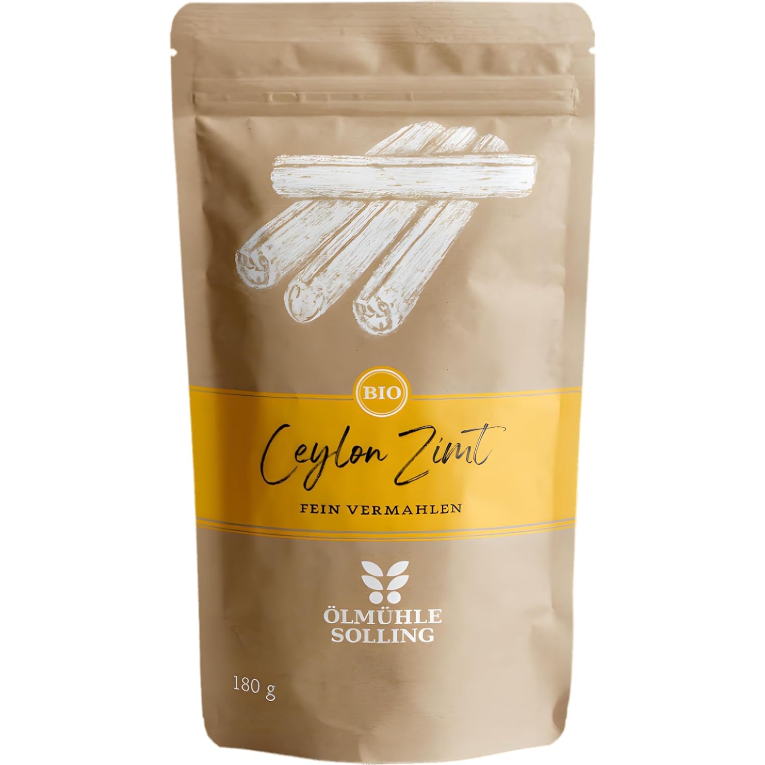 - BIO Ceylon Zimt | Ceylon Zimtpulver aus controle biologische Anbau | Zimtpulver fein vermahlen aus ganzen Zimtstangen. Ideaal voor Muesli, Milchreis, Gebäck uvm. | Inhoud: 180 gram