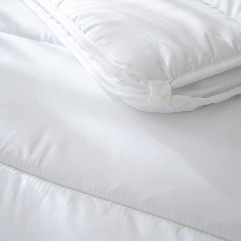 Abeil 4-seizoenen dekbed, wit, polyester, wit, 240 X 260 Cm Dekbedden en dekbedden Naty Shop