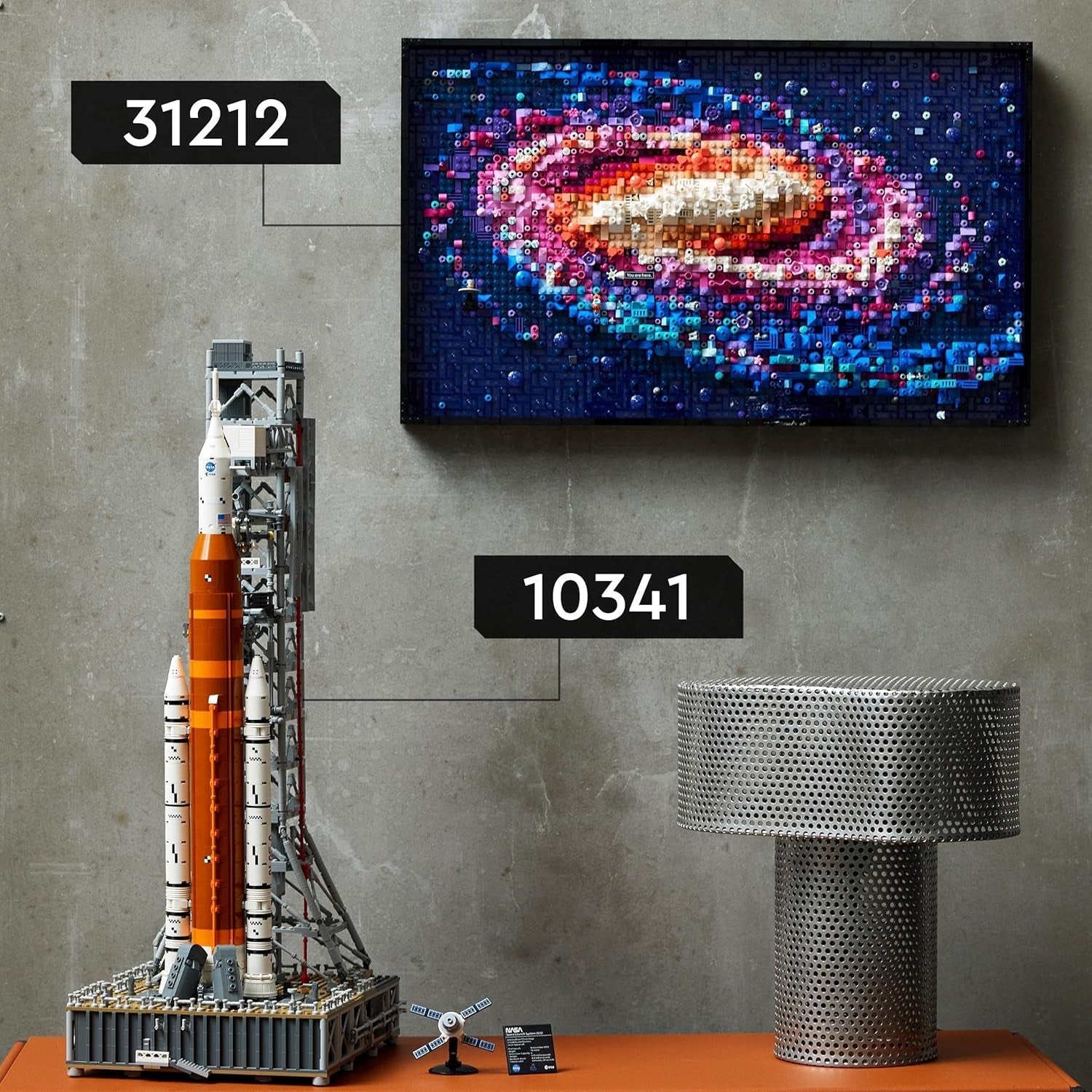 LEGO Icons NASA Artemis lanceerplatform Cadeau Woonkamer- of kantoordecoratie Bouwset voor volwassenen met Orion Space Capsule en lanceerplatform Collector's Item 10341 Bouwsets Bekijk de LEGO-Store