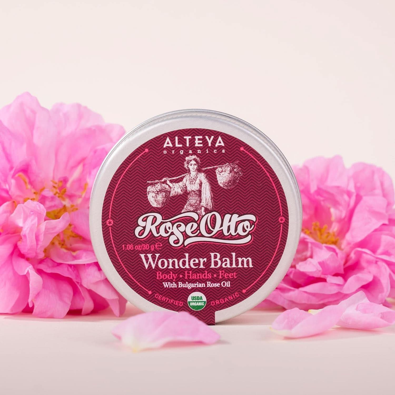 Alteya Biologische Wonderbalsem Roze 30 g Cosmetica en schoonheid Naty Shop
