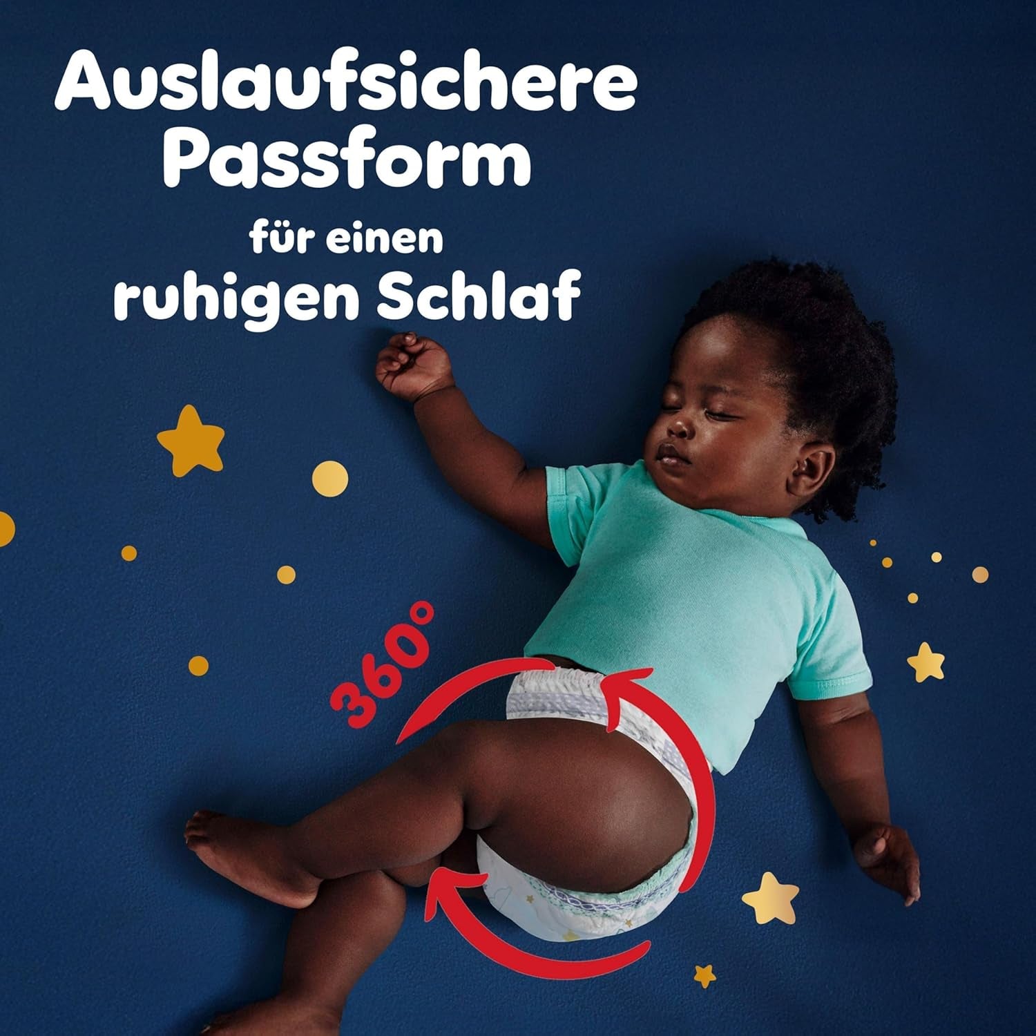 Pampers Night Pants luiers maat 6, 138 stuks, 13kg-19kg, bieden extra bescherming gedurende de hele nacht.