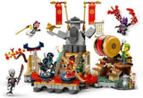 LEGO NINJAGO Toernooi Arena Avontuurspeelgoed voor kinderen Ninja speelset met 6 minifiguren Collectie Bouwset Verjaardagscadeau voor 7 jaar oude jongens en meisjes 71818 Bouwsets Besuche in LEGO-Store