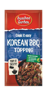 Bamboo Garden - Koreaanse BBQ-topping | Gewürztopping zum Verfeinern von Koreaanse Grillgerichten | Veganistische, natuurlijke ingrediënten | 15 g in zak