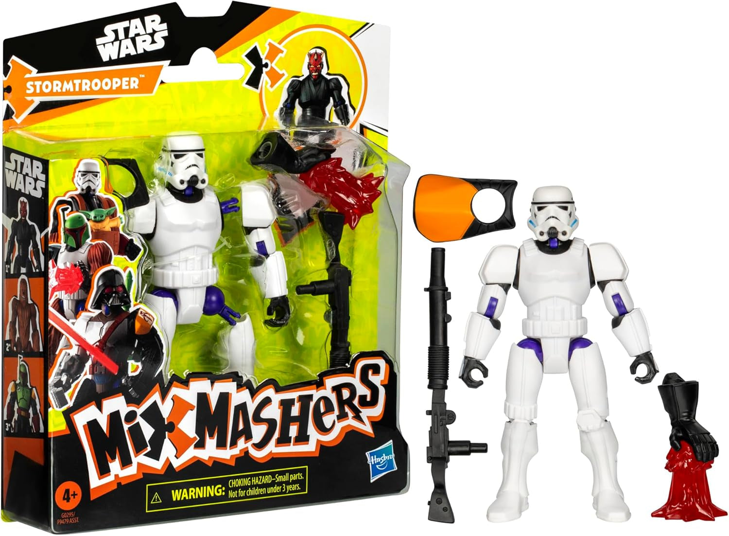 Star Wars Mixmashers Stormtrooper Aanpasbare mix-en-match-actiefiguren en accessoires Actiefiguren Naty Shop