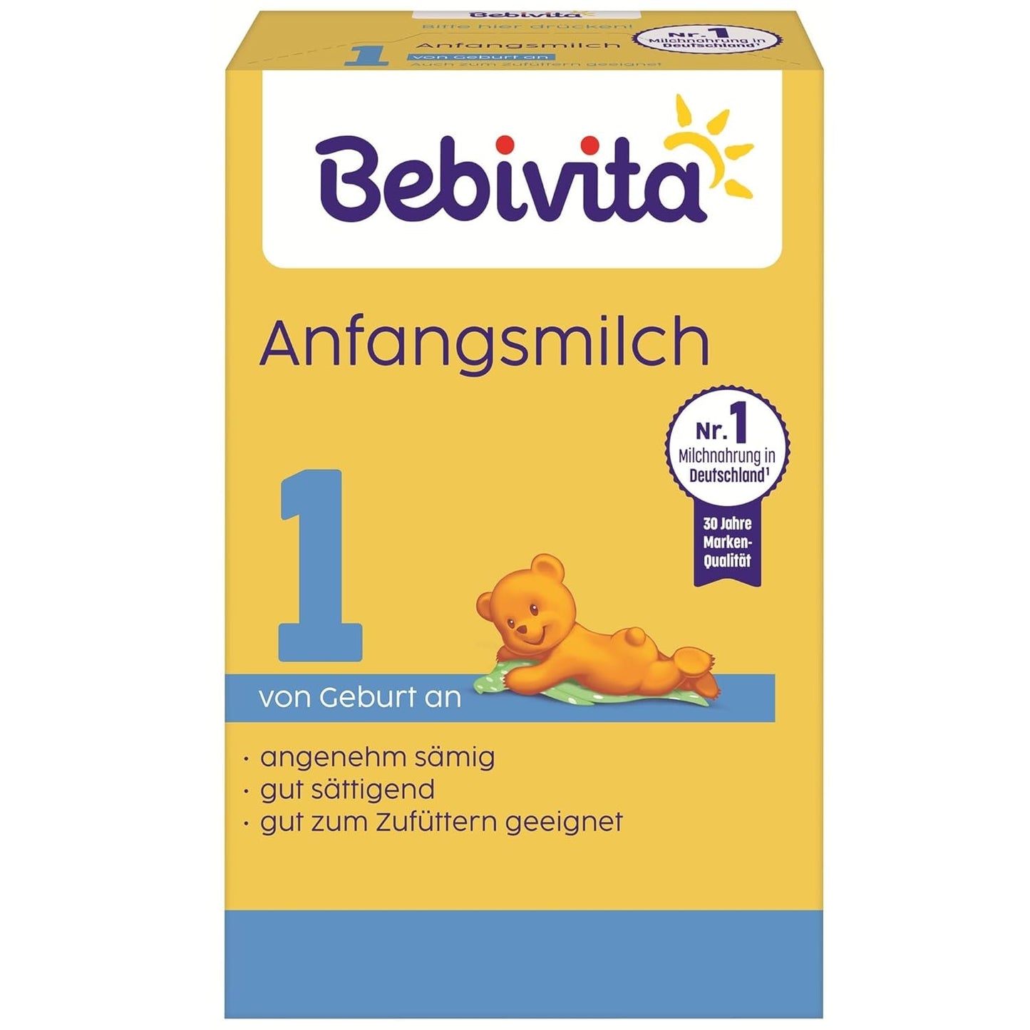 1 Formula-melkpoeder voor zuigelingen, vanaf de geboorte, (5 x 500 g)