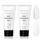 Makartt Poly nagelverlengingsgel - acrylverlengingsgel, nagelversterkende gel, nageldecoratie, 50ml (paars)