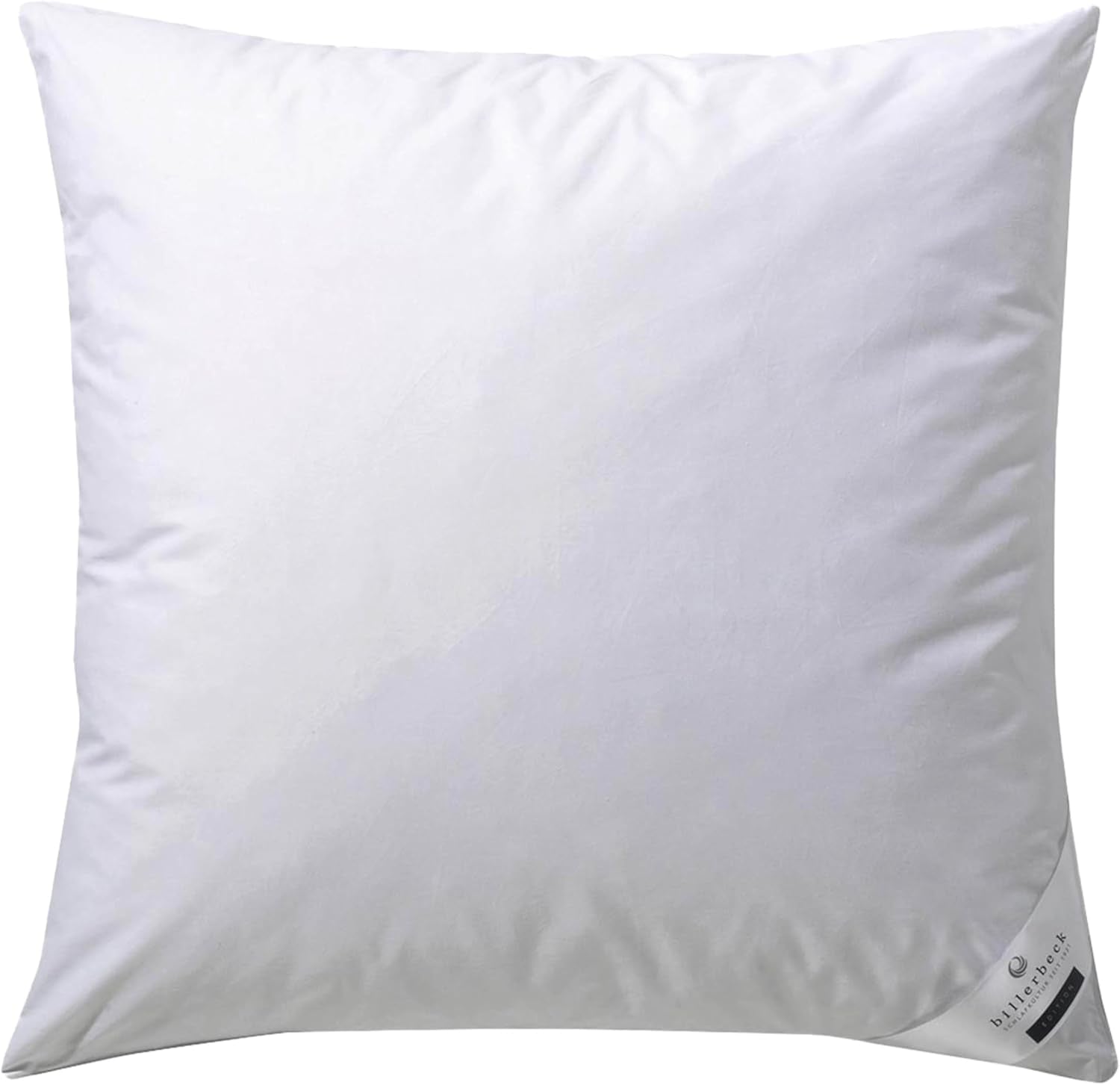 Billerbeck donzen kussen Martina - Kussen in 80 X 80 Cm - Kussen met stevige ondersteuning - Ganzendons 15% en veren 85% Naty Shop standaard kussens 80 X 80 Cm