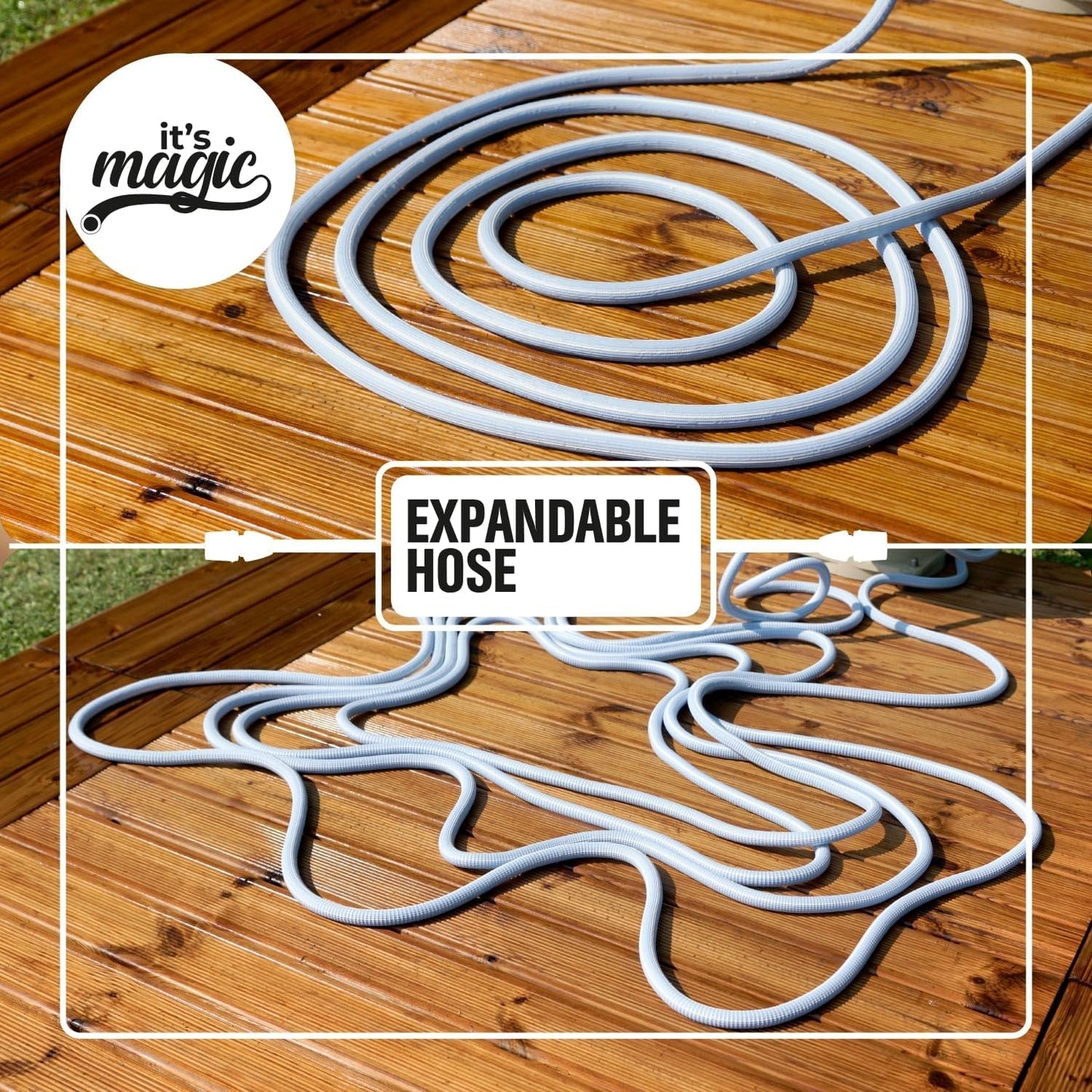 Magic Soft Smart 30 meter - Tuinirrigatiebuis, anti-knoop, anti-twist, waterslang